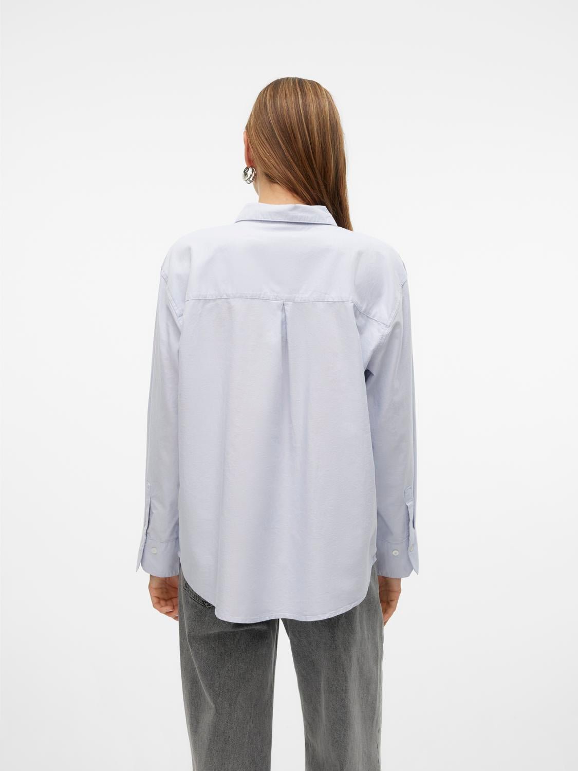 VMIDA Shirt - Light Blue - VERO MODA & VILA Bergvik